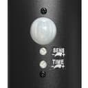 3W LED PIR Sensor Bollard Outdoor Garden Spike Light Black Stainless Steel 3000K IP54 ZLCA05