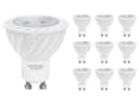 10 Pack 7w COB LED GU10 Replacement 65w Halogen Warm White