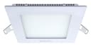 6w LED Square Recessed Ceiling Panel Cool White 6500k