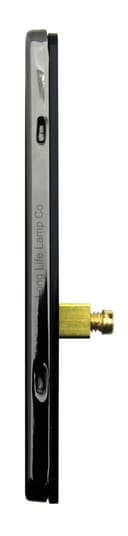 Modern Single Black Nickel Wall Blanking Plate Scewless Finish N401GME