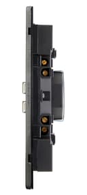 Gloss Brush Chrome USB Double Wall Plug Socket 2 Gang 13A with 2 USB Charger Port Outlets Socket Plate N776DME