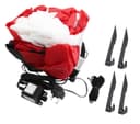 Outdoor Santa Claus Self Inflating with Plug 6ft Father Christmas LED Illuminated