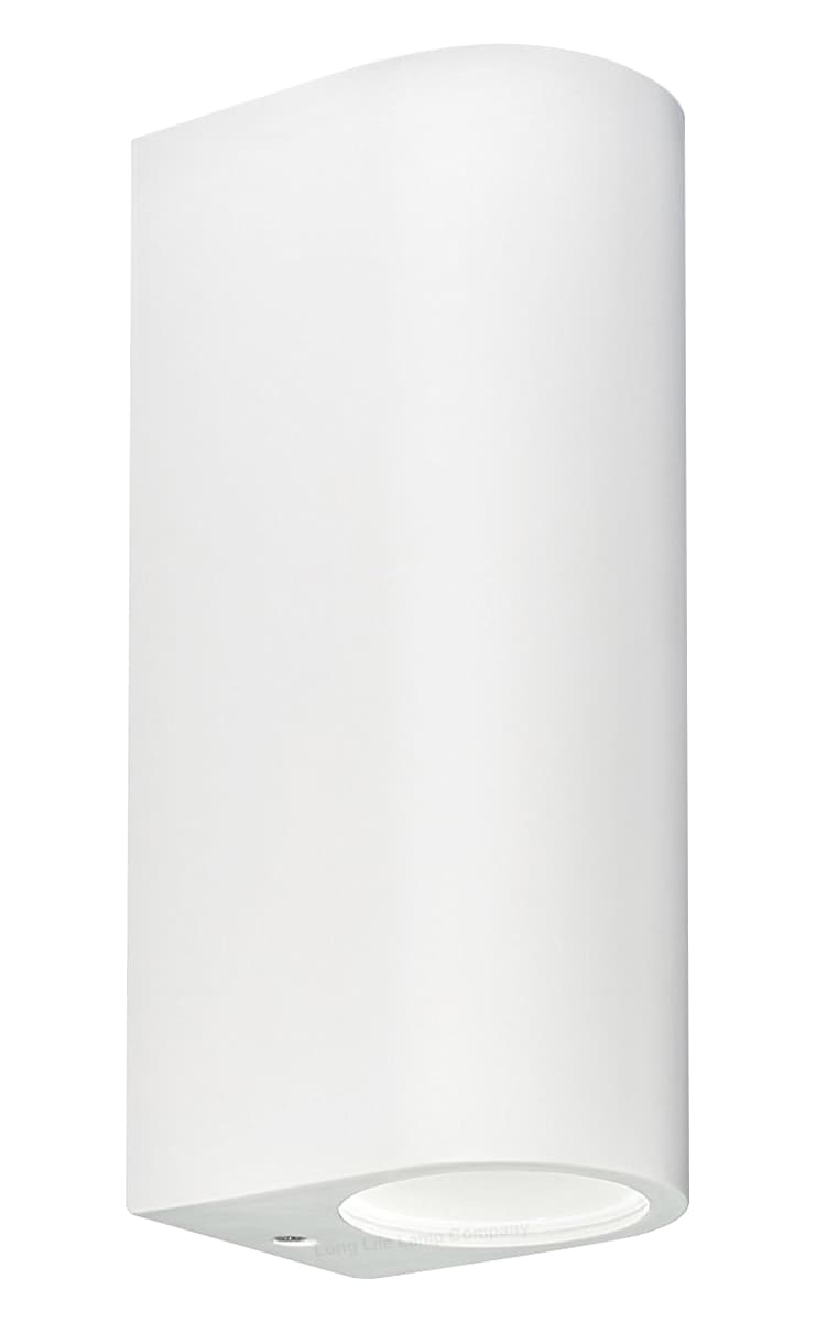 Modern White Ceramic Up & Down Contemporary Indoor Wall Light Lamp 