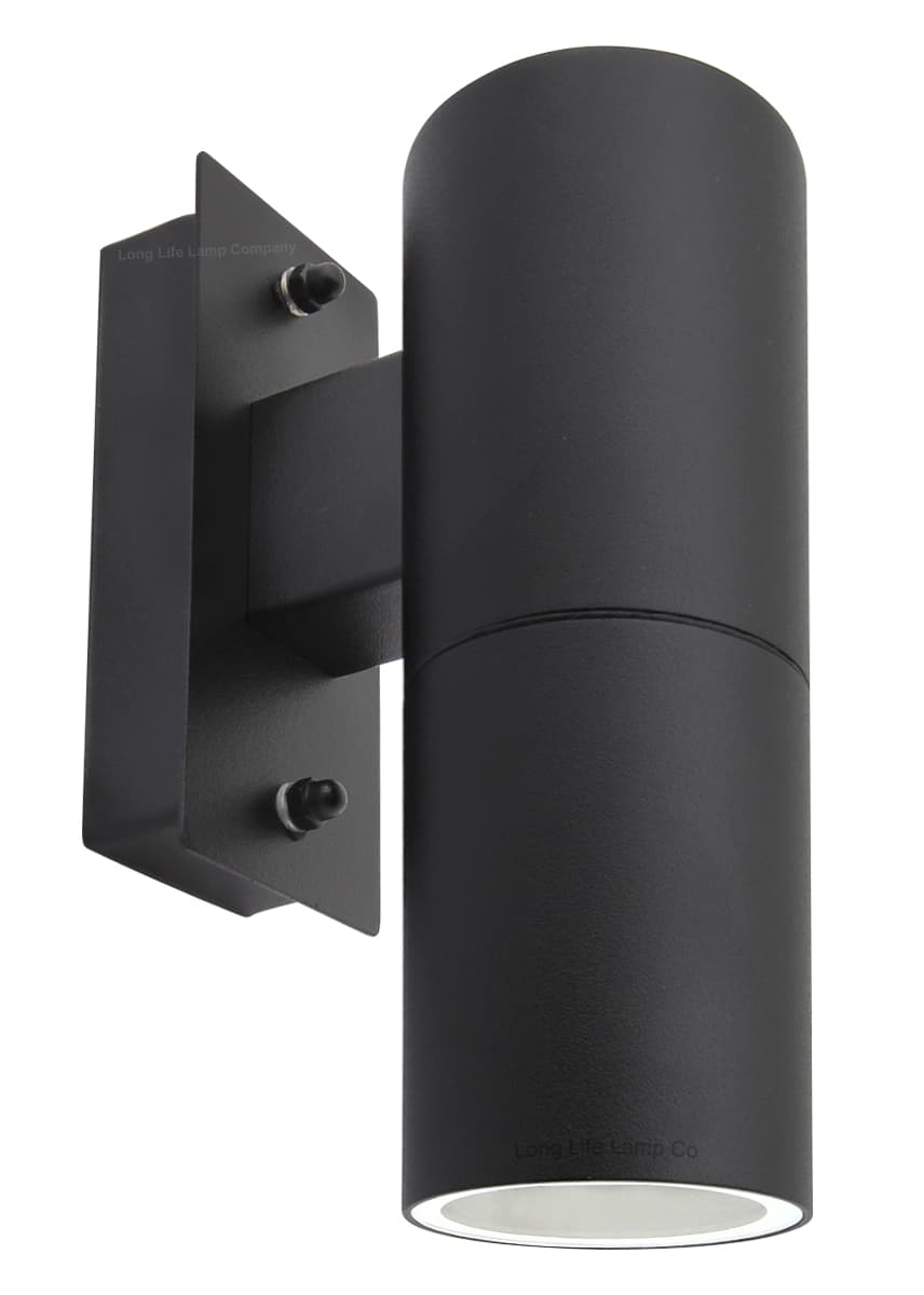 Single Outdoor Wall Light Black Stainless Steel IP65 ZLC076B