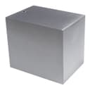 Aluminium Finely Finished Mini Cube Single Outdoor Wall Light Fixture GU10 ZLC066AB 