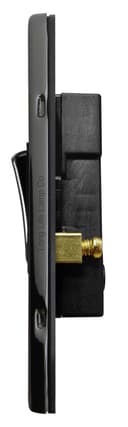 Light Switch 3 gang 2 way 10ax Black Nickel