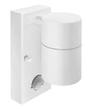 PIR Matt White Stainless Steel Single Outdoor Down Wall Light Movement Sensor ZLC057DSENW