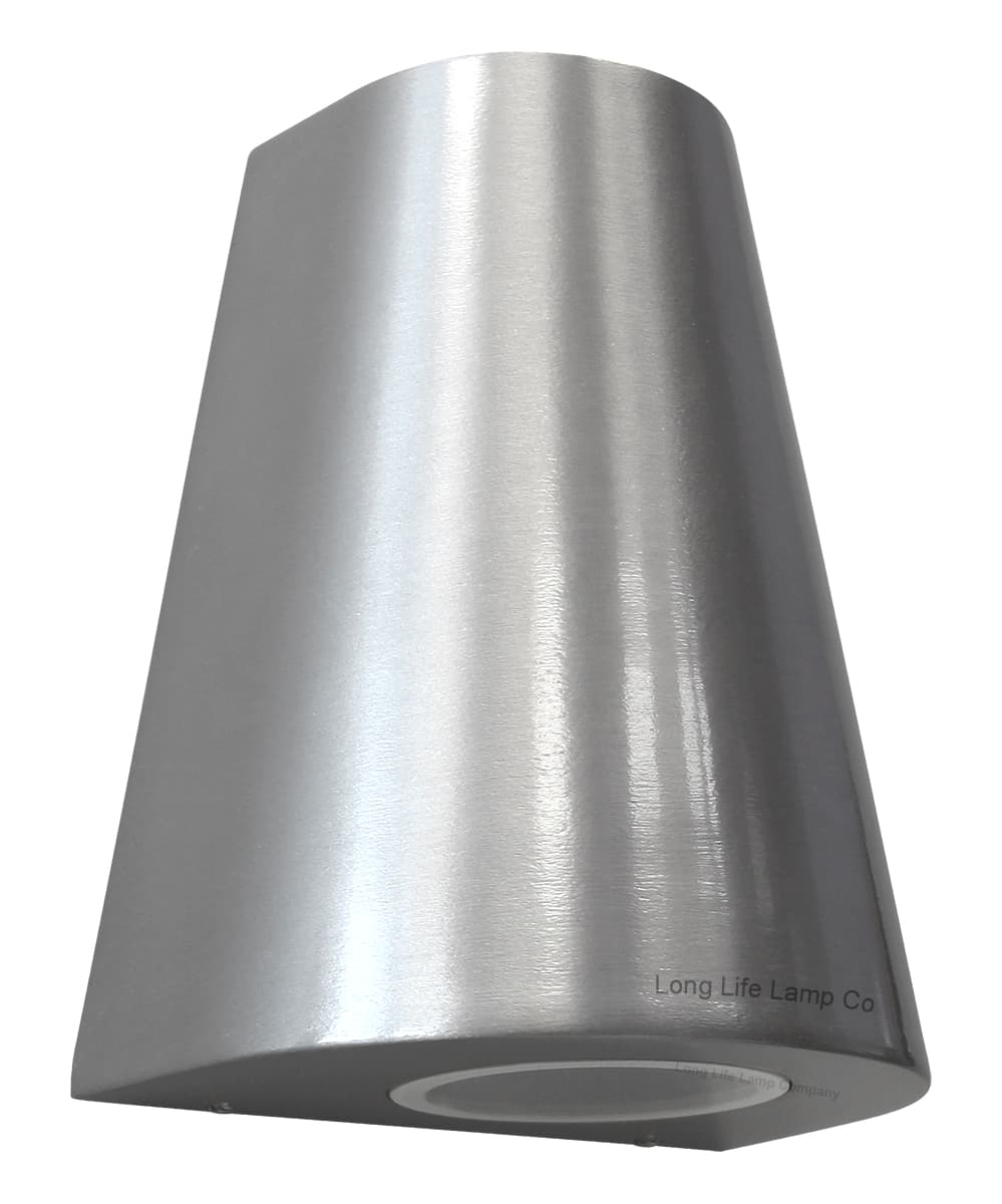 Cone Shape Up Down Outdoor Wall Light Stainless Steel Finish Exterior Double Downlighter ZLC069AB 