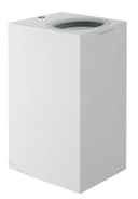 Modern Rectangular Up Down Matt White Outdoor Wall Light ZLC062W 