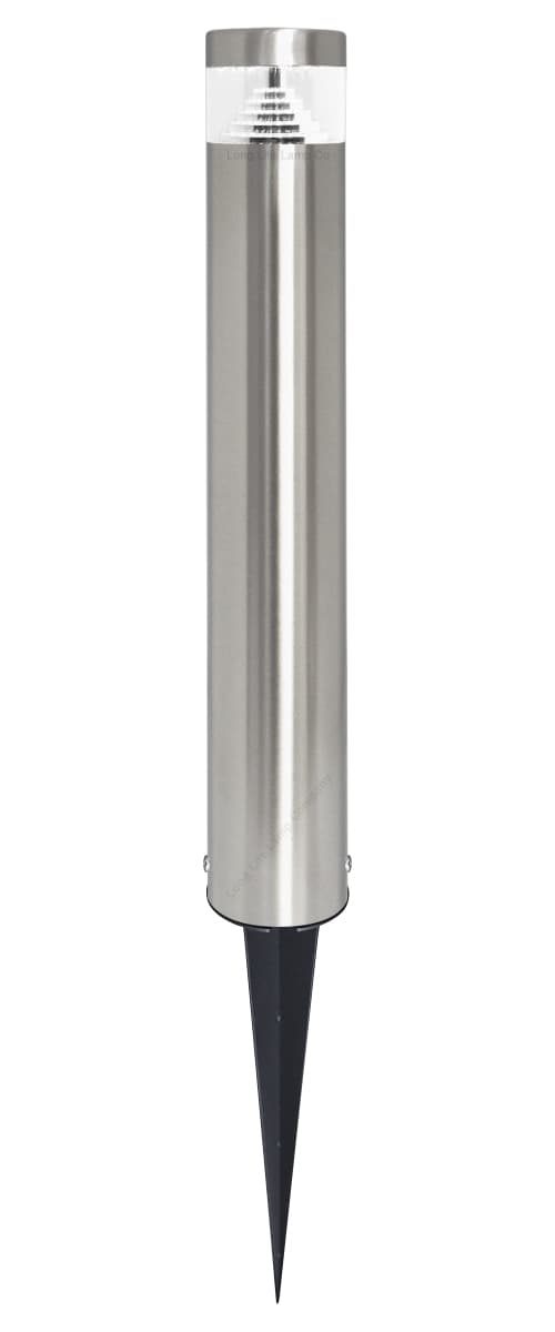 Modern LED Bollard Post Ground Spike Light Cool White Stainless Steel ZLC077CW