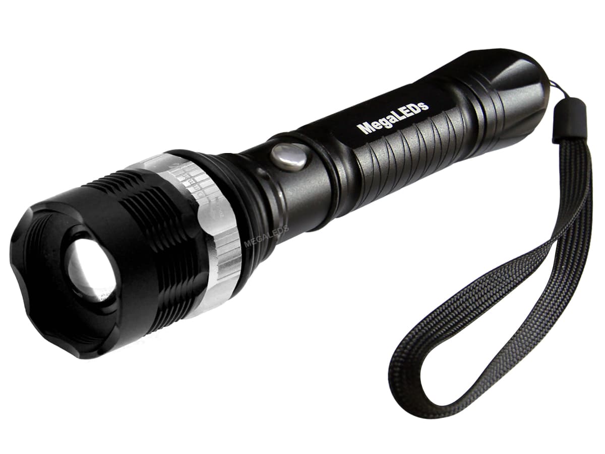 LED Rechargeable Cree Torch Flashlight Adjustable Focus Zoom Water Resistant