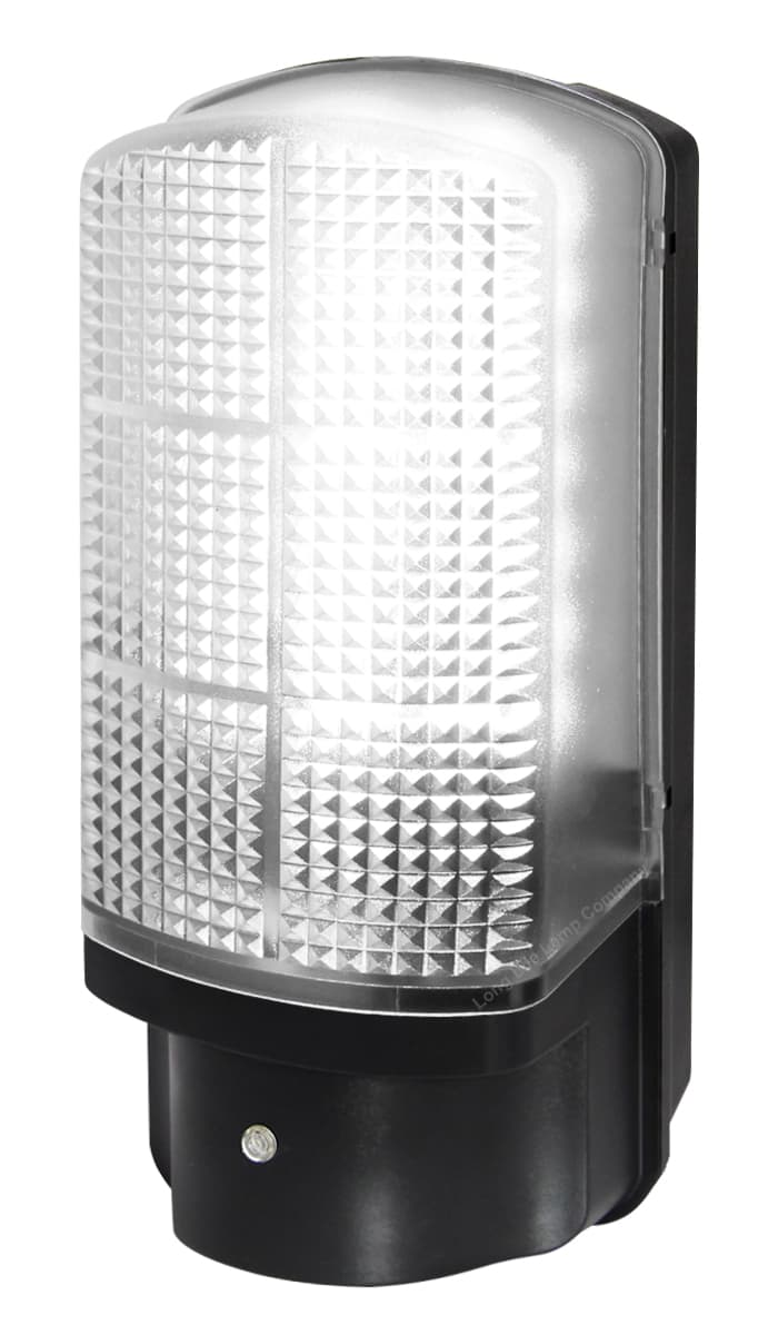 7w LED Bulkhead Dusk to Dawn Sensor Security Light Cool White ZLC030 