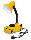 Racing Car Desk Lamp Flexible Yellow and Black 
