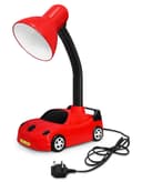 Racing Car Desk Lamp Flexible Red and Black 