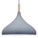 Grey Metal Dome Pendant Ceiling Light Vintage Orient Hanging Shade M0136