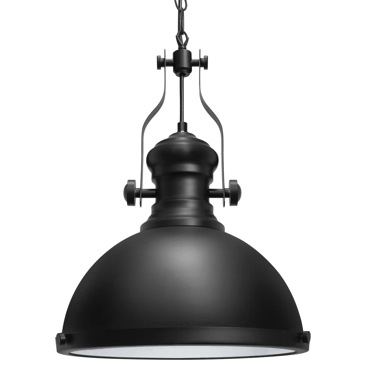 Industrial Black Ceiling Pendant Light M0146 with 9W WW LED