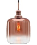 Modern Vintage Glass Copper Pendant Light M0201