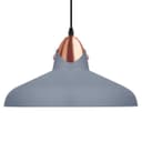 Retro Vintage Industrial Grey Metal Ceiling Pendant Light M0210