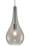 Modern Smoky Grey Glass Ceiling Pendant Light M0213