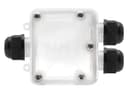 Waterproof IP68 Electrical 3 Way Junction Box CWB3W