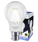 A60 4W LED Filament Light Bulb Cool White B22 BC Bayonet Cap Clear Glass