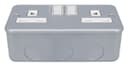 2 X 13 Amp Metal Clad Socket 2 Gang Switched Socket Outlet