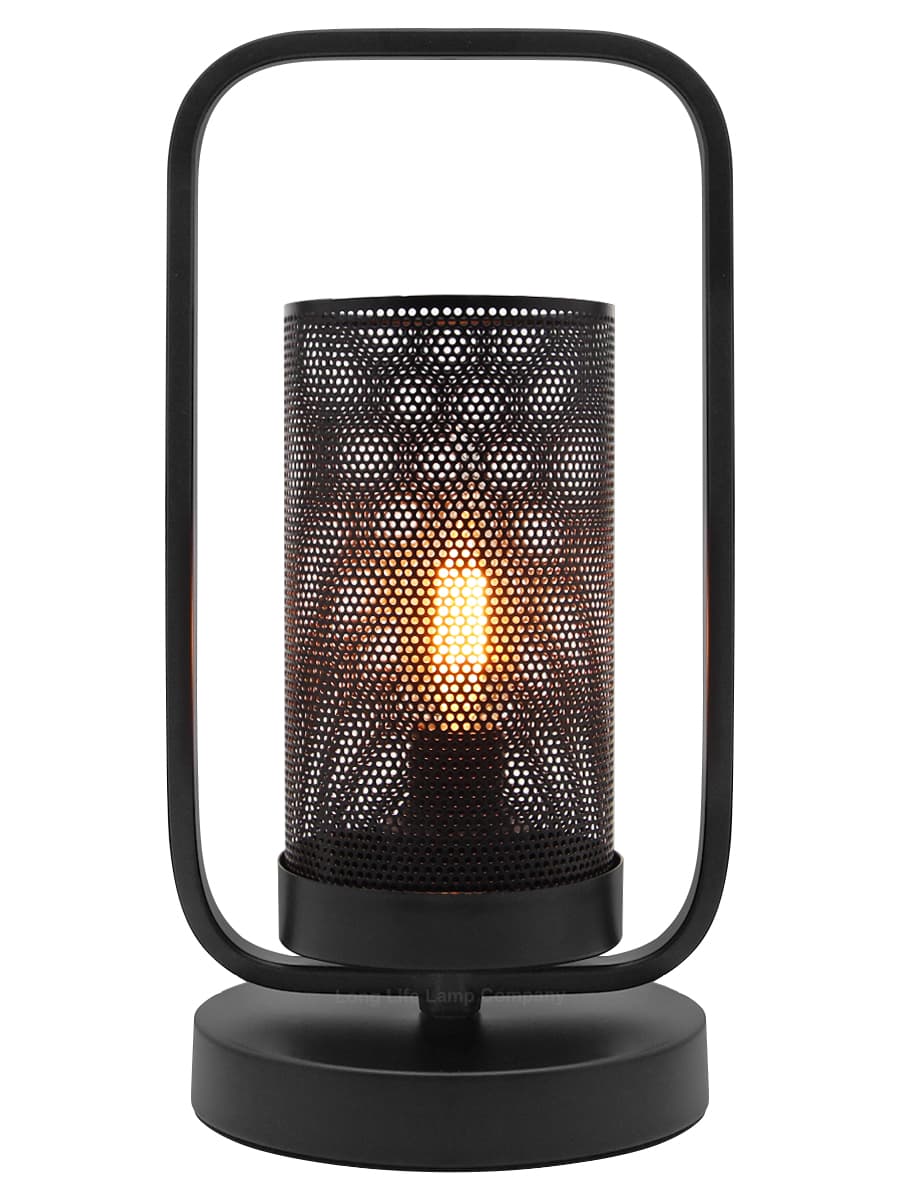 Vintage Industrial Wick Lantern Table Lamp M0233