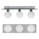 Modern IP44 Opaque 3 Globe Ceiling Light M0220