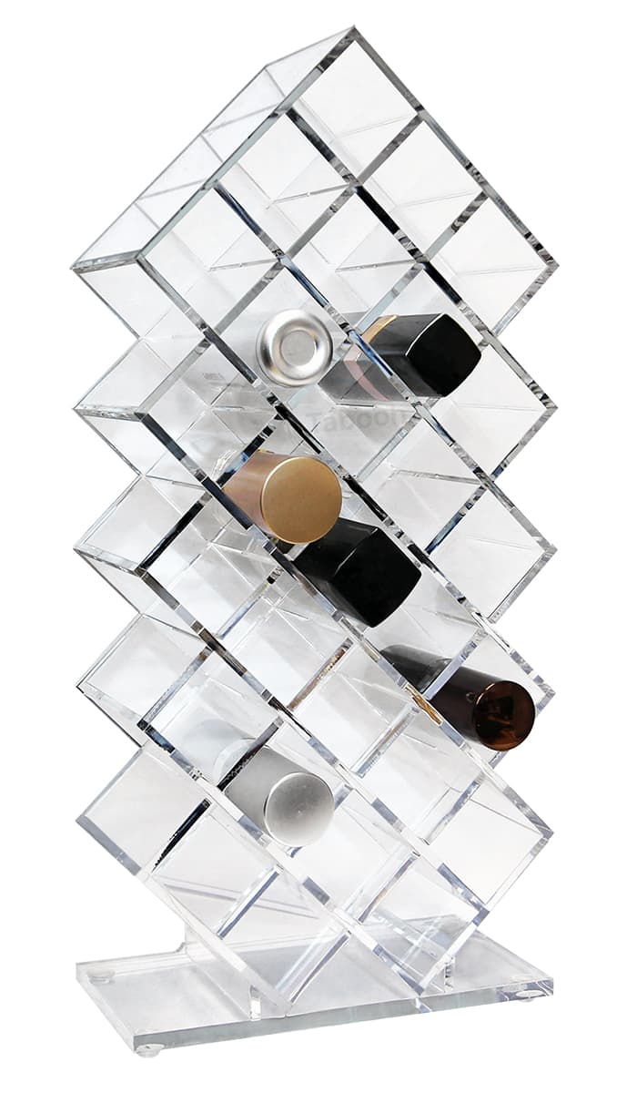 Cosmetic Clear Make Up Organiser Storage Palette Acrylic Stand 28 Holders CY001