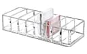 Cosmetic Clear Make Up Organiser Acrylic 8 Sections for Eye Shadow Palette Face Powder M8113