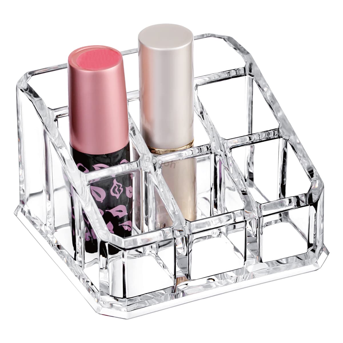 Cosmetic Clear Make Up Organiser Acrylic 9 Sections for Lipstick Lip gloss Nail Polish M8203
