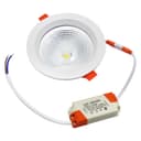 COB 12W Recessed Commercial LED Downlight 6000K CDL12