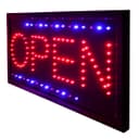 LED Open Sign For Shop Window Display Illuminated Flashing LED Sign Super Bright 