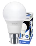 9W LED A60 Light Bulb Bayonet B22 Cool White 6500K