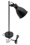 Vintage Metal Table Lamp Vintage Industrial Black Desk Lamp Scone Shade