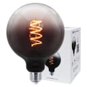 Glass Globe LED Light Bulb Vintage Edison Screw Coil Spiral Filament Grey G125 Gradient E27 GREYG125G