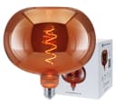 4w LED Decorative Metallic Glass Apple Copper Coil Filament Light Bulb E27 COPPERAPPLE