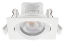 Cool White 3w Adjustable LED Recessed Ceiling Downlight Square CLS2