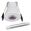 Emergency LED Downlight Recessed Ceiling Light 3w Non Maintained 3 Hour Battery Pack EML07