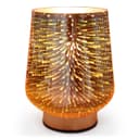 Modern Glass Table Lamp 3D Speckle Copper Finish CL001 