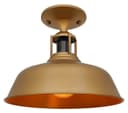 Vintage Industrial Ceiling Pendant Light Shade Solid Brass Finish 