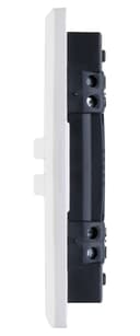 USB Double Wall Plug Socket 2 Gang 13A with 2 USB Charger Port Outlets White Socket Plate USBW2