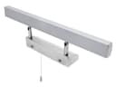7w LED Bathroom Mirror Wall Light With Pull Cord Cool White 6500k IP20