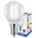 4w LED Filament Golf Ball Light Bulb E14 Cool White Clear Glass Pack Of 2