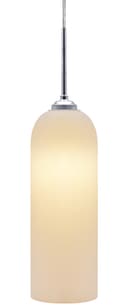 Modern White Frosted Glass Ceiling Pendant Light Tubular Lamp Shade H3134