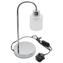 Modern Vintage Chrome Table Lamp Frosted Glass Shade T507