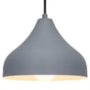 Modern Ceiling Pendant Light Dome Grey Mini Lamp Shade K410