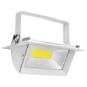 LED Rectangular Retail Ceiling Downlight Cool White 6000k Adjustable Beam Angle Recessed CDAS03