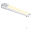 7w LED Bathroom Mirror Wall Light With Pull Cord Warm White 3000K IP44 ML18