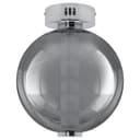 LED Globe Smoked Grey Glass Ceiling Light Flush Mounted Lamp Shade 9W 3000K K440